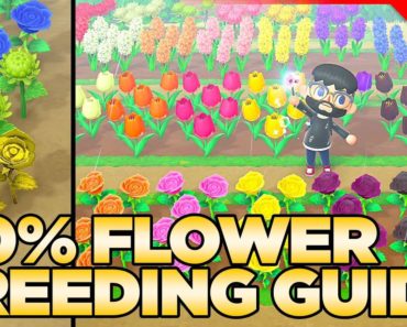 The FULL Flower Breeding Guide for Animal Crossing New Horizons
