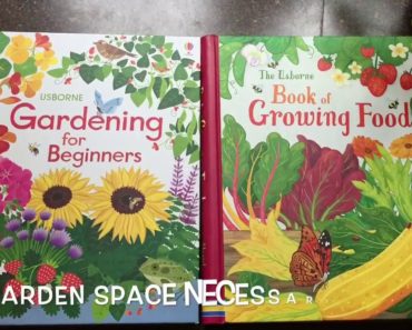 A Look Inside Usborne Gardening for Beginners and The Book Of Growing Food
