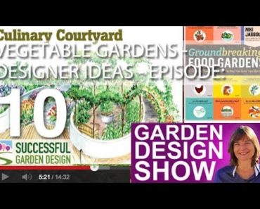 Garden Design Show 10 – Fruit & Vegetable Gardens – Designer Ideas