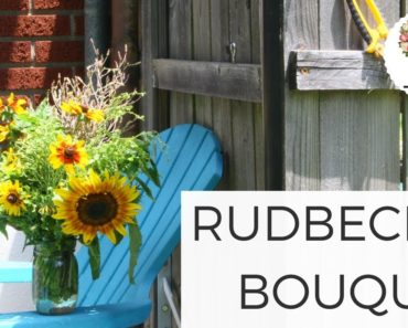 Rudbeckia Flower Arrangement – Growing Flowers from Seed Gardening for Beginners Growing Flowers