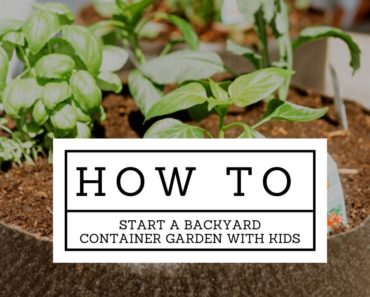 GARDENING for beginners | How to Plant a Container Garden With Your Kids
