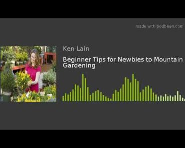 Beginner Tips for Newbies to Mountain Gardening