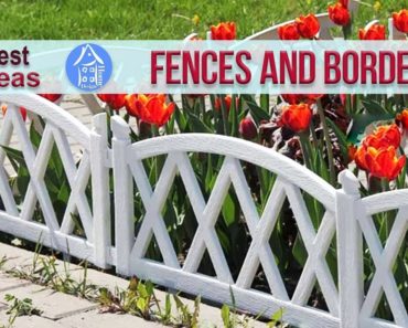 💗 Beautiful Garden Ideas – Decorative Fences and Border for Flower Beds | Landscaping