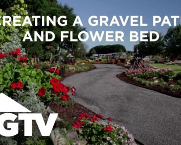 DIY Gravel Path & Flower Bed | Gardening Tips | HGTV