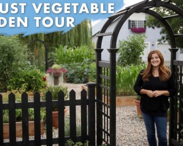 August Vegetable Garden Tour 🌿// Garden Answer