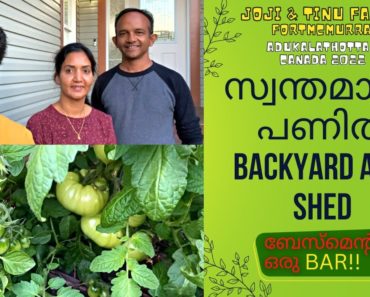 കാനഡയിലെ അടുക്കളത്തോട്ടം | Home Garden Ideas | Life in FortMcmurray | DIY Vegetable Garden