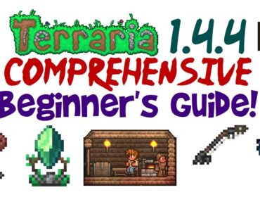 Terraria 1.4.4 Beginner's Guide, Tips & Tricks (Tutorial for Classic, Journey, Expert & Master Mode)