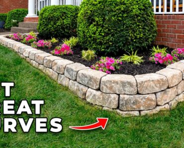 Level Up Your Garden Bed with an Easy Retaining Wall