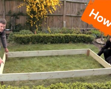 How to build a raised bed