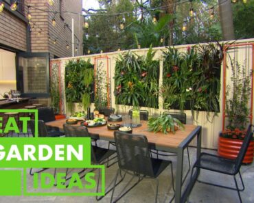 Renter-Friendly Courtyard Makeover | GARDEN | Great Home Ideas