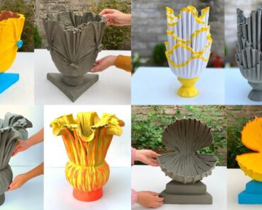 Top 9 Creative Flower Pots From The Hot Cement 2022