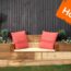 How to build a raised flower bed with seating