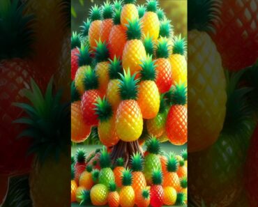 fast and easy method that is 99% successful for planting and multiplying pineapple trees. #gardening